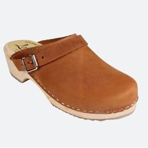 NEW Sz 37 Lotta From Stockholm Clogs w/ Strap